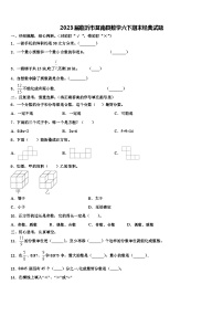 2023届临沂市莒南县数学六下期末经典试题含解析