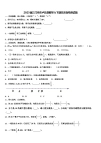 2023届三门峡市卢氏县数学六下期末达标检测试题含解析