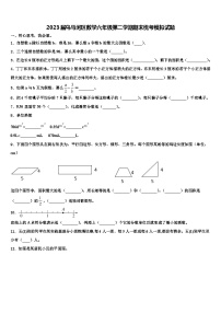 2023届乌马河区数学六年级第二学期期末统考模拟试题含解析