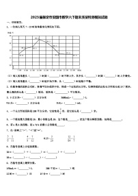 2023届保定市安国市数学六下期末质量检测模拟试题含解析