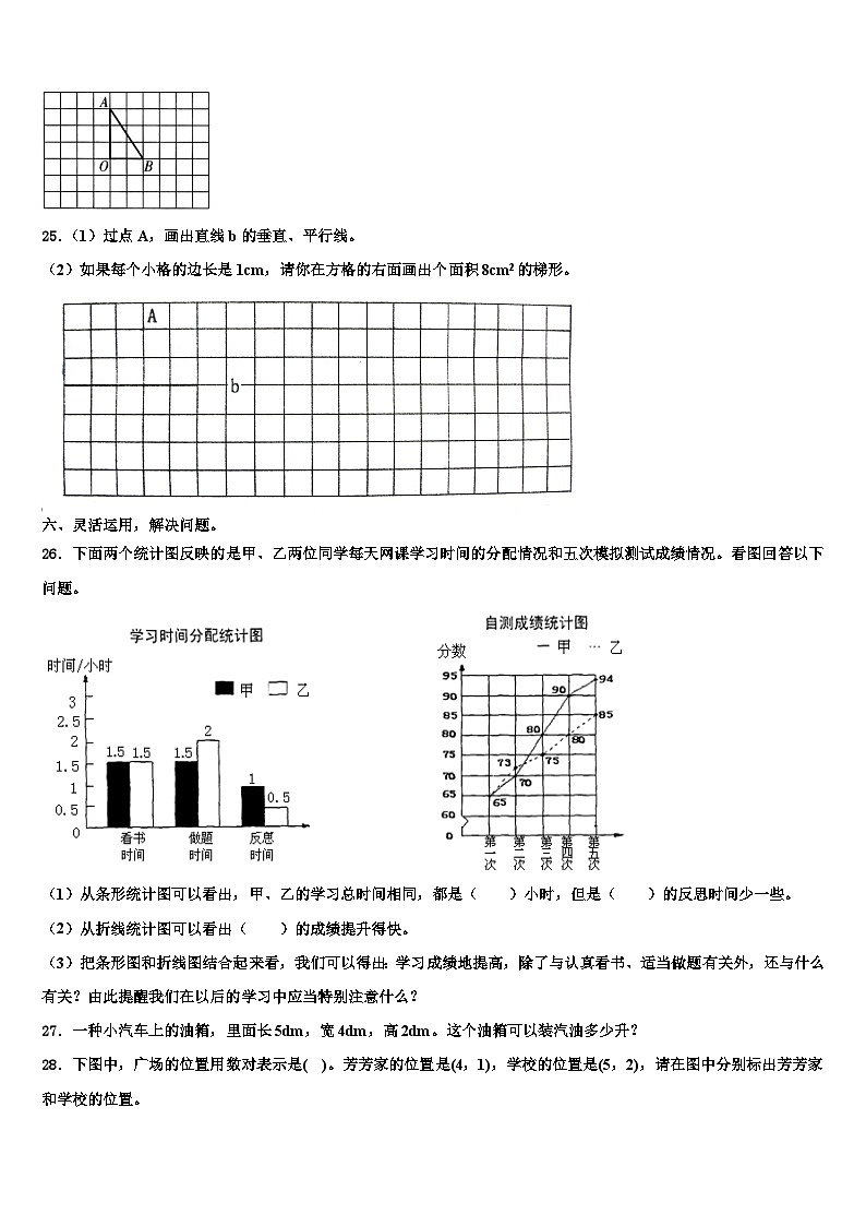 2023届吉林省吉林市船营区数学六年级第二学期期末综合测试模拟试题含解析03