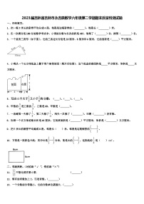 2023届吉林省吉林市永吉县数学六年级第二学期期末质量检测试题含解析