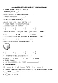 2023届凉山彝族自治州会理县数学六下期末检测模拟试题含解析