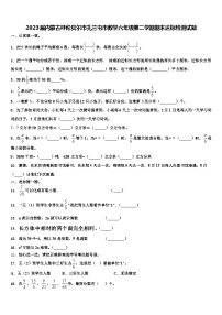 2023届内蒙古呼伦贝尔市扎兰屯市数学六年级第二学期期末达标检测试题含解析