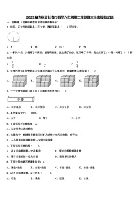 2023届吉林省长春市数学六年级第二学期期末经典模拟试题含解析