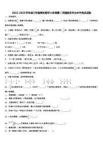 2022-2023学年厦门市集美区数学六年级第二学期期末学业水平测试试题含解析