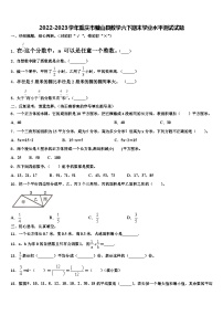 2022-2023学年重庆市璧山县数学六下期末学业水平测试试题含解析