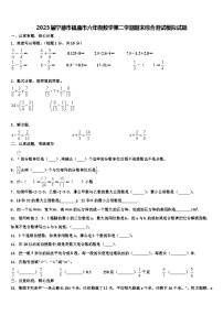 2023届宁德市福鼎市六年级数学第二学期期末综合测试模拟试题含解析