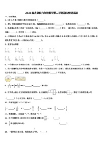 2023届太康县六年级数学第二学期期末预测试题含解析