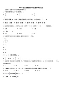 2023届天峻县数学六下期末考试试题含解析