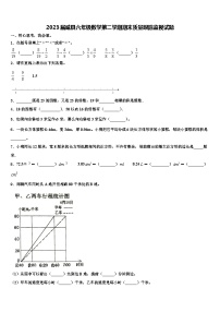 2023届威县六年级数学第二学期期末质量跟踪监视试题含解析