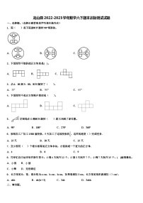 龙山县2022-2023学年数学六下期末达标测试试题含解析