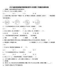 2023届安徽省淮南市谢家集区数学六年级第二学期期末调研试题含解析