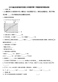 2023届山东省济南市历城区六年级数学第二学期期末联考模拟试题含解析