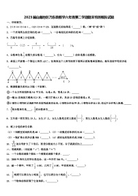 2023届山南地区乃东县数学六年级第二学期期末检测模拟试题含解析