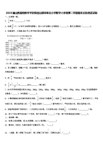 2023届山西省阳泉市平定县冠山镇宋家庄小学数学六年级第二学期期末达标测试试题含解析