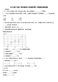 2023届广东省广州市海珠区六年级数学第二学期期末调研试题含解析