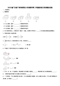 2023届广东省广州市越秀区六年级数学第二学期期末复习检测模拟试题含解析