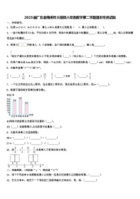 2023届广东省梅州市大埔县六年级数学第二学期期末检测试题含解析