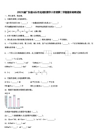 2023届广东省汕头市龙湖区数学六年级第二学期期末调研试题含解析