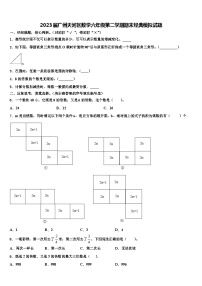 2023届广州天河区数学六年级第二学期期末经典模拟试题含解析