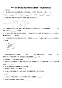 2023届广西防城港市东兴市数学六年级第二学期期末检测试题含解析