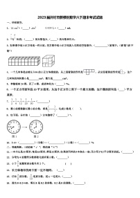 2023届开封市鼓楼区数学六下期末考试试题含解析