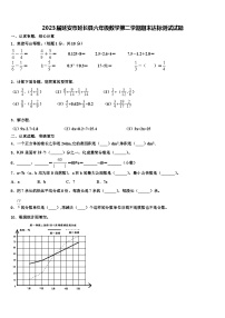 2023届延安市延长县六年级数学第二学期期末达标测试试题含解析