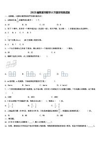 2023届慈溪市数学六下期末检测试题含解析