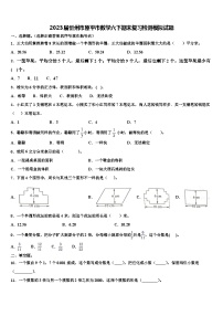 2023届忻州市原平市数学六下期末复习检测模拟试题含解析