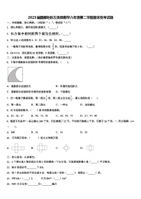 2023届昌都地区左贡县数学六年级第二学期期末统考试题含解析