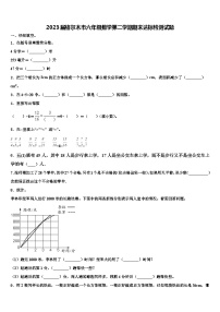 2023届格尔木市六年级数学第二学期期末达标检测试题含解析