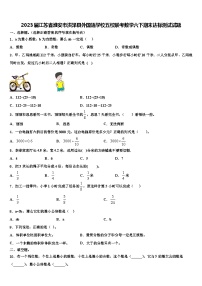 2023届江苏省淮安市洪泽县外国语学校五校联考数学六下期末达标测试试题含解析