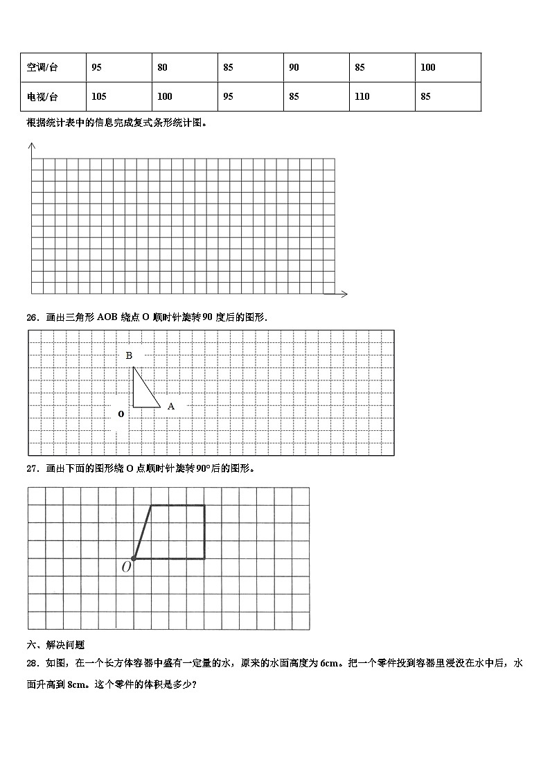 2023届江苏省南京信息工程大学附属小学数学六年级第二学期期末综合测试模拟试题含解析第3页