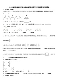 2023届江苏省镇江丹阳市华南教育集团数学六下期末复习检测试题含解析