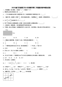 2023届江苏省镇江市六年级数学第二学期期末联考模拟试题含解析