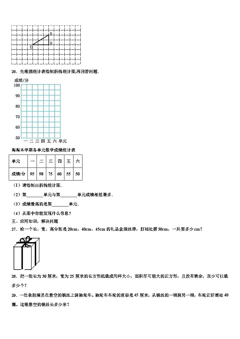 2023届河北省保定定州市六年级数学第二学期期末监测试题含解析第3页