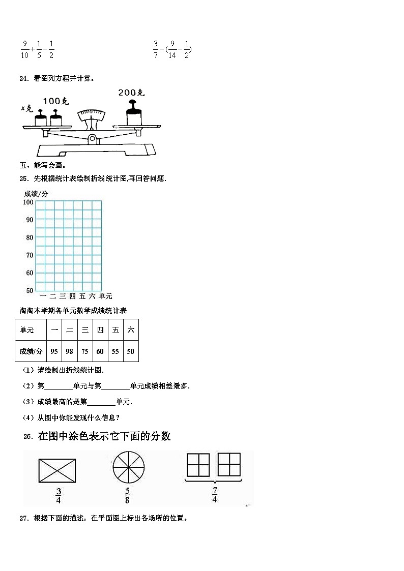 2023届河北省石家庄市裕华区数学六下期末监测试题含解析第3页