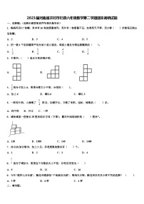 2023届河南省开封市杞县六年级数学第二学期期末调研试题含解析