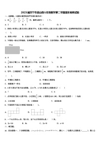 2023届济宁市梁山县六年级数学第二学期期末调研试题含解析