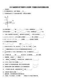 2023届洛阳市洛宁县数学六年级第二学期期末质量检测模拟试题含解析