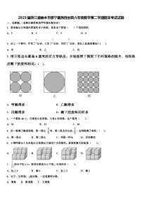 2023届浙江省丽水市景宁畲族自治县六年级数学第二学期期末考试试题含解析