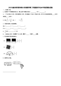 2023届忻州市繁峙县六年级数学第二学期期末学业水平测试模拟试题含解析