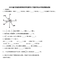 2023届江苏省苏州市枫华学校数学六下期末学业水平测试模拟试题含解析