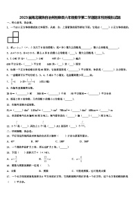 2023届海北藏族自治州刚察县六年级数学第二学期期末检测模拟试题含解析