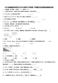 2023届海南省琼海市东太中心校数学六年级第二学期期末质量跟踪监视模拟试题含解析