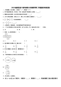 2023届湖北省十堰市房县六年级数学第二学期期末预测试题含解析