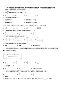 2023届湖北省十堰市茅箭区文锦小学数学六年级第二学期期末监测模拟试题含解析