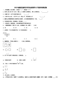 2023届湖北省武汉市洪山区数学六下期末经典试题含解析