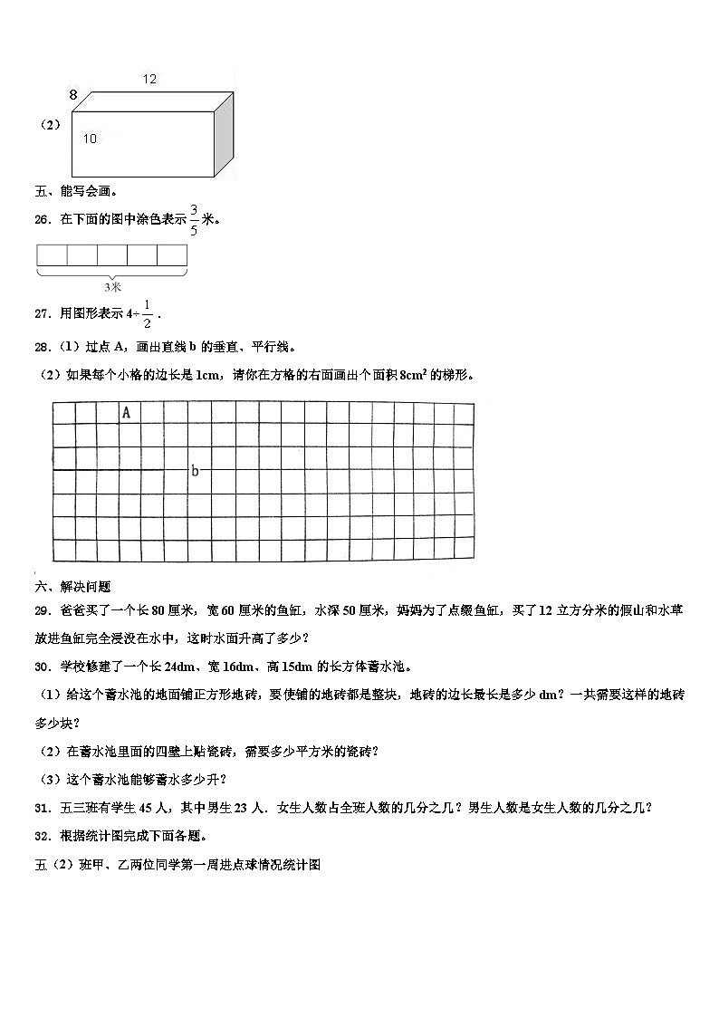 2023届湖南省郴州市桂阳县数学六年级第二学期期末统考模拟试题含解析03